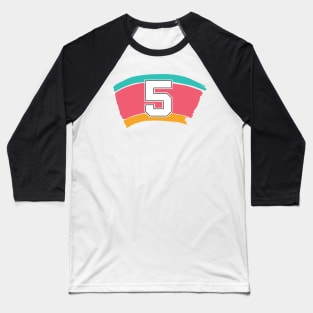 San Antonio Spurs - Dejounte Murray Baseball T-Shirt